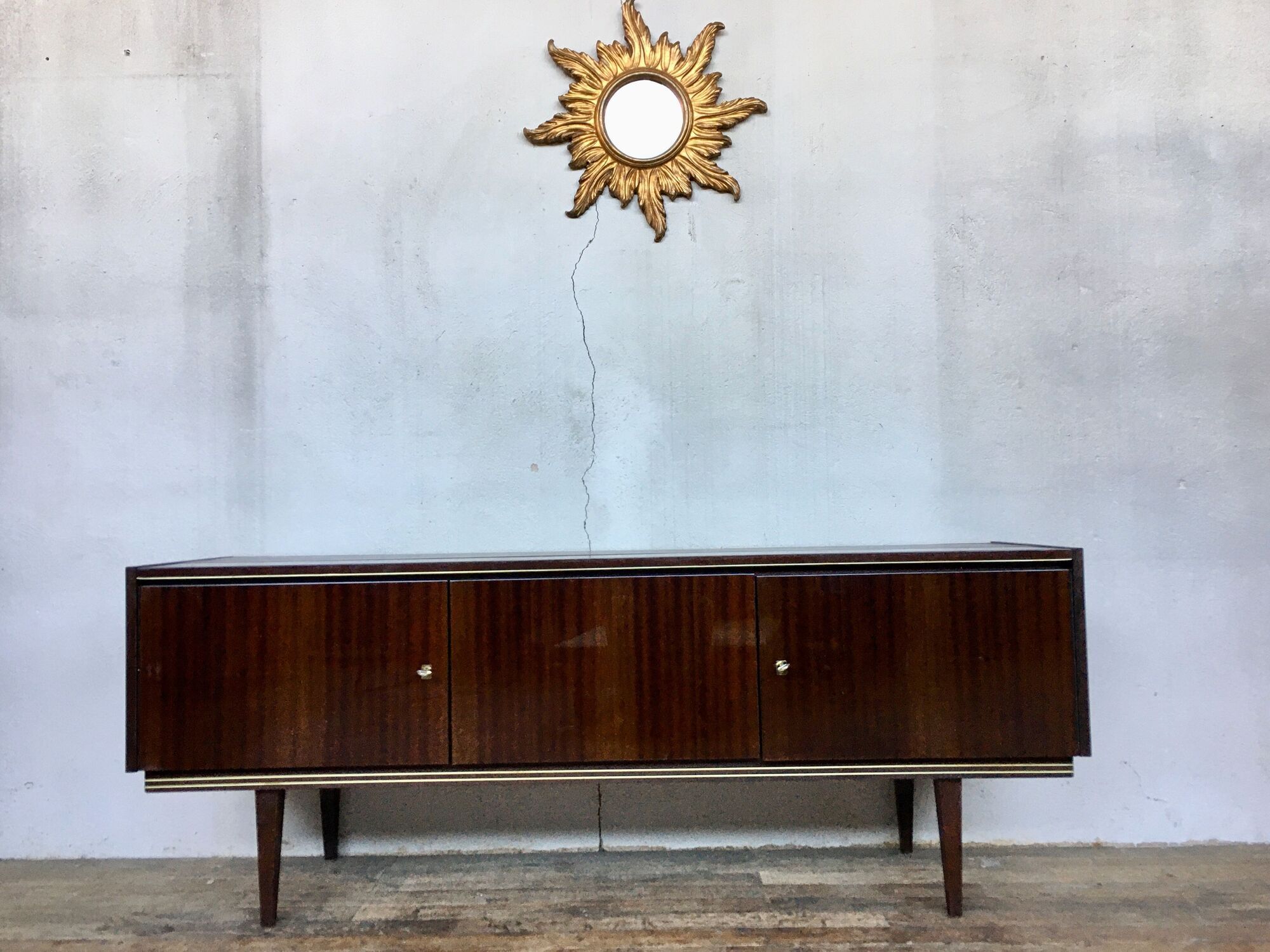 Enfilade furniture tv hifi Scandinavian style 1950 1960