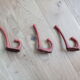 Industrial style hooks