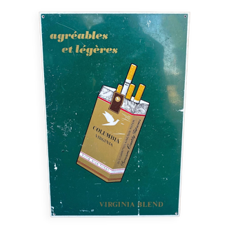 Pancarte Cigarettes Columbia Mélange Virginie