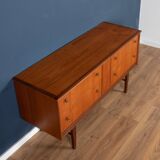 Retro Teak 1960s Homeworthy Chest Of Drawers TV Cabinet Sideboard