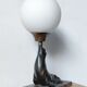 Lampe art déco otarie