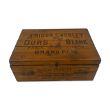 Storage box, wooden, vintage