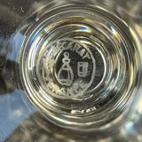 6 verres à vin baccarat service côte d’azur -taille n°3 - estampillés