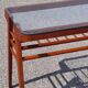 Table d'appoint ou console bois et verre par Frantisek Jirak 1960