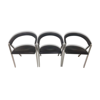 Lot de fauteuils Arrben modèle Giannini