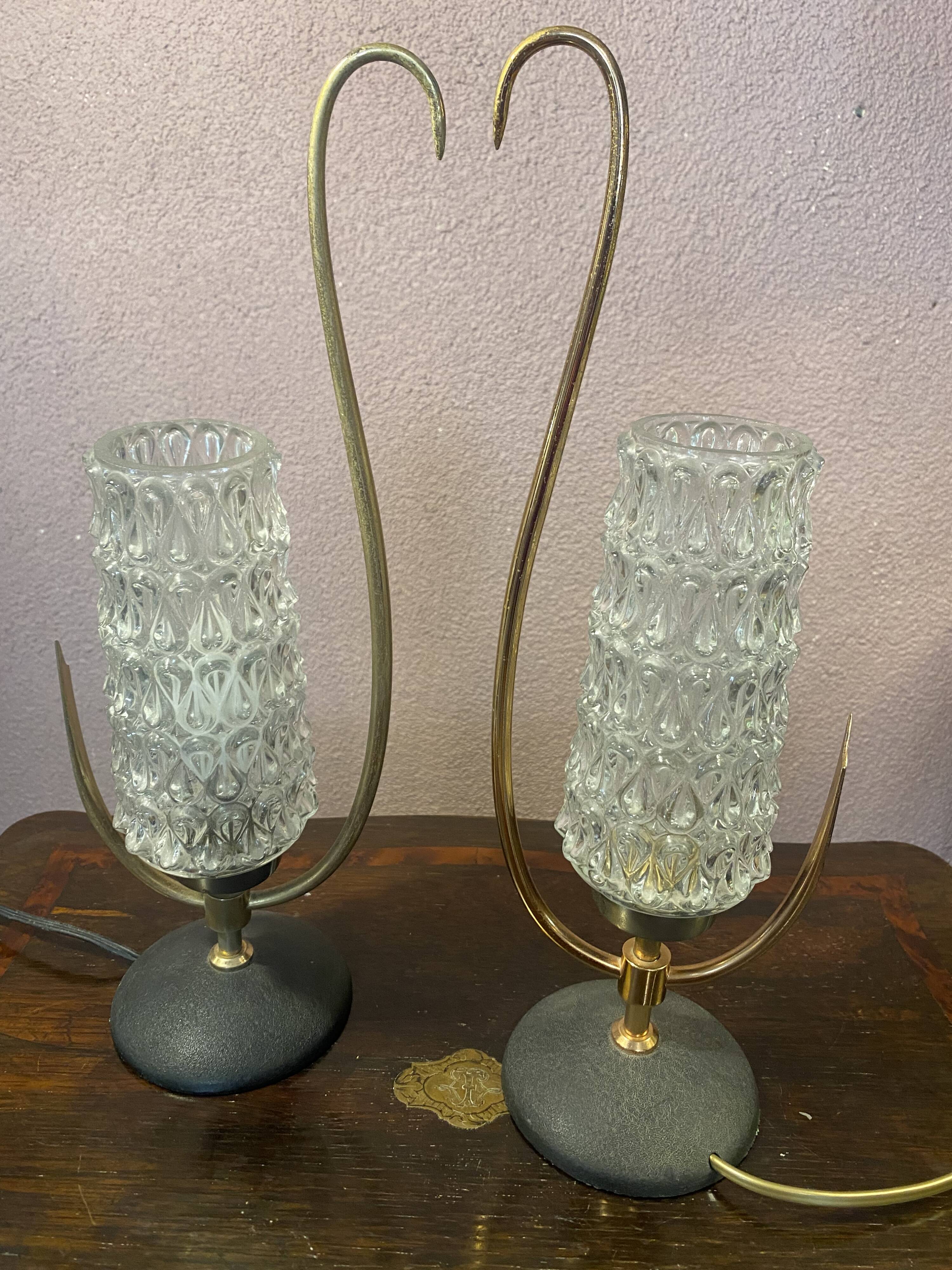 Lampes en verre