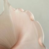 Leonardo vase in pink frosted glass