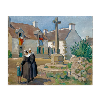 Painting, Brittany