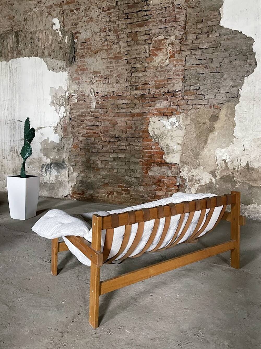 1970s Percival Lafer Style Two Seater Sofa Senator by Ipoly Hungary