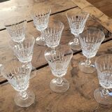 50s crystal glasses