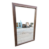 Burmese teak mirror
