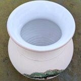 Beautiful Vintage Stoneware Vase Signed Engraved Vallauris Fonck and Mateo 50 60