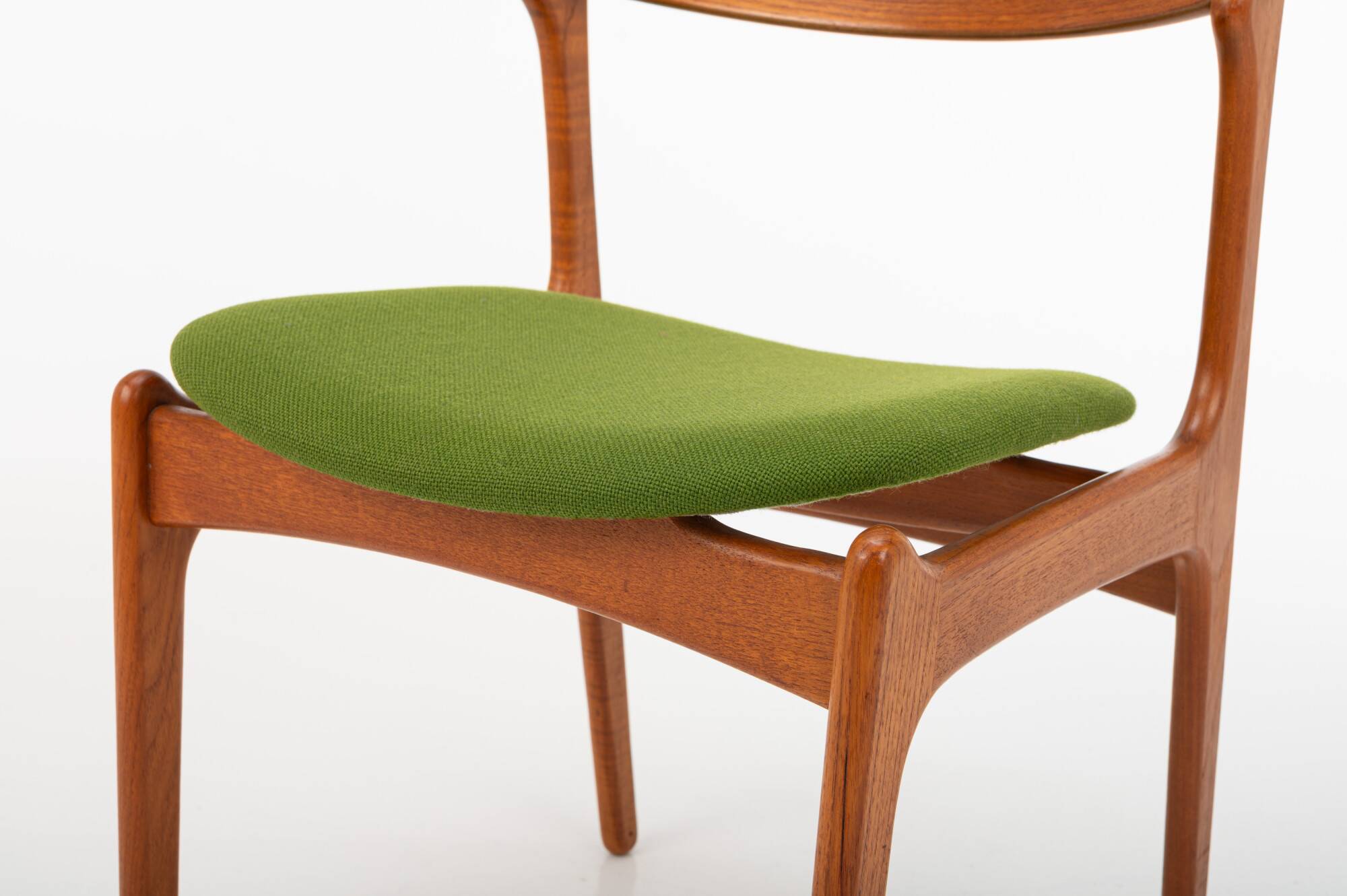 Vintage Dining Chairs by Erik Buch for O.D. Møbler