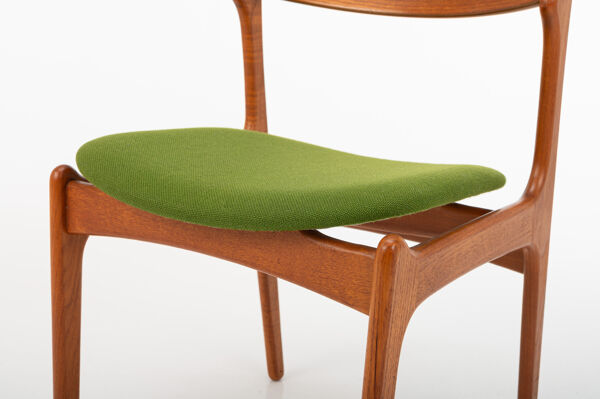 Chaises de salle à manger vintage par Erik Buch pour O.D. Mobilier