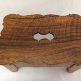 Old wooden foot rest