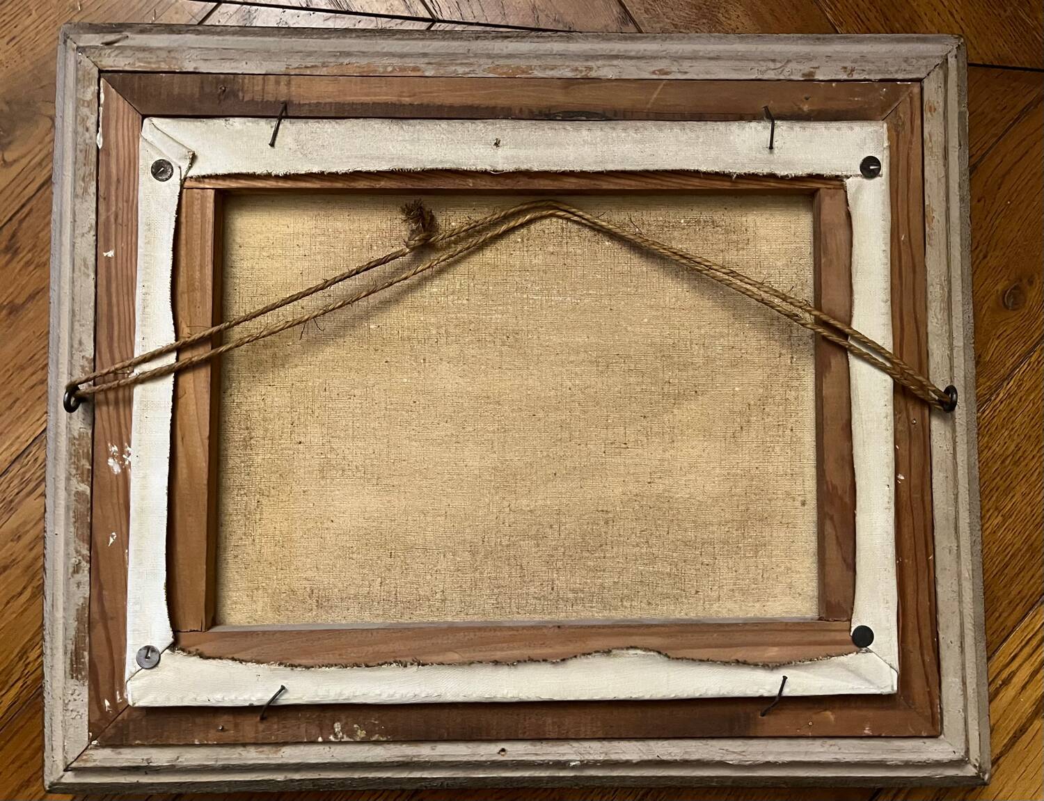 Painting: oil on canvas - still life with anemones