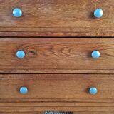 Oak chest of drawers from the 1950s