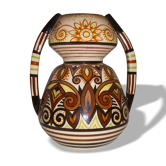 Signed Paul search Quimper faience vase