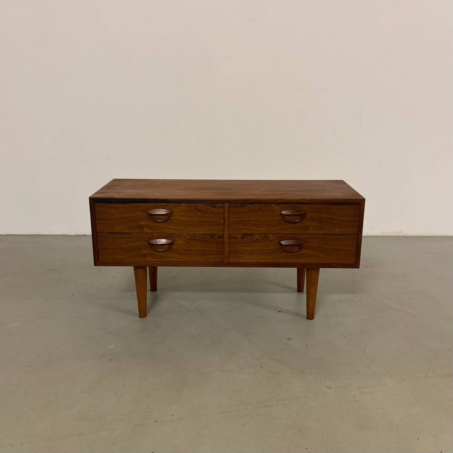 Small Palisander Chest of Drawers by Kai Kristiansen 60s