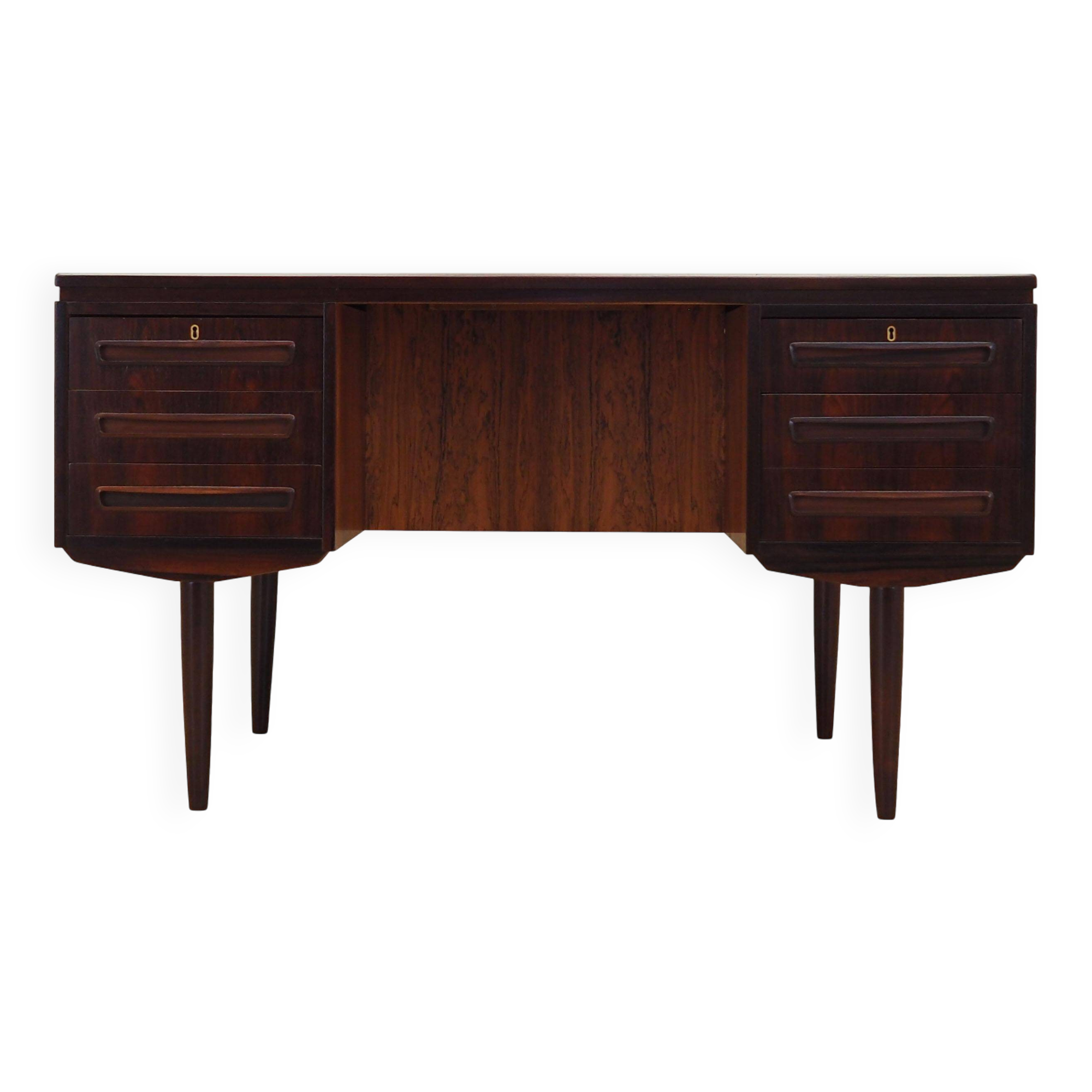 Rosewood desk, Danish design, 1960s, designer: J. Svenstrup