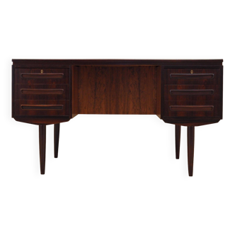 Bureau en palissandre, design danois, années 1960, designer : J. Svenstrup