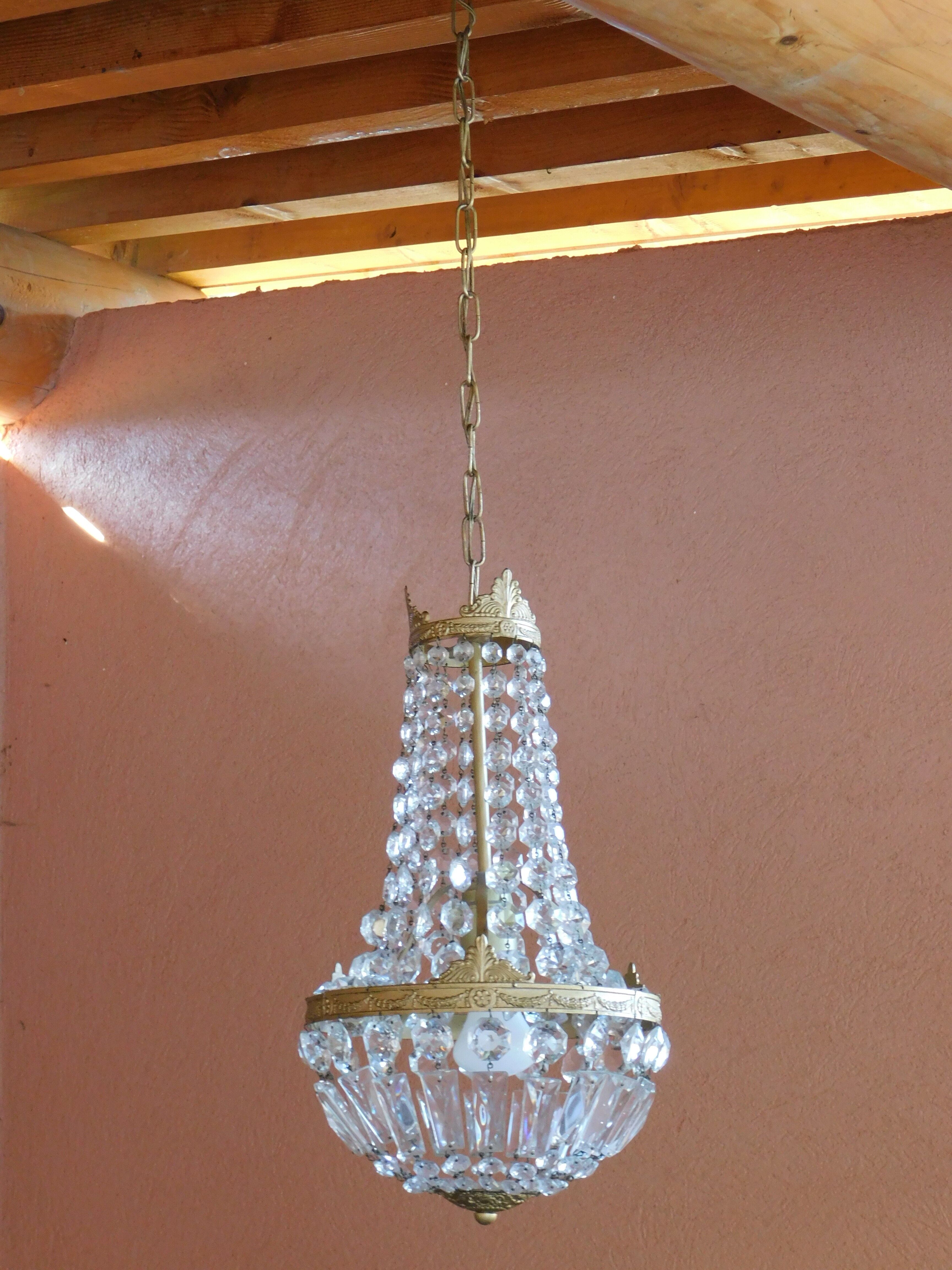 Hot air balloon chandelier - 25 cm