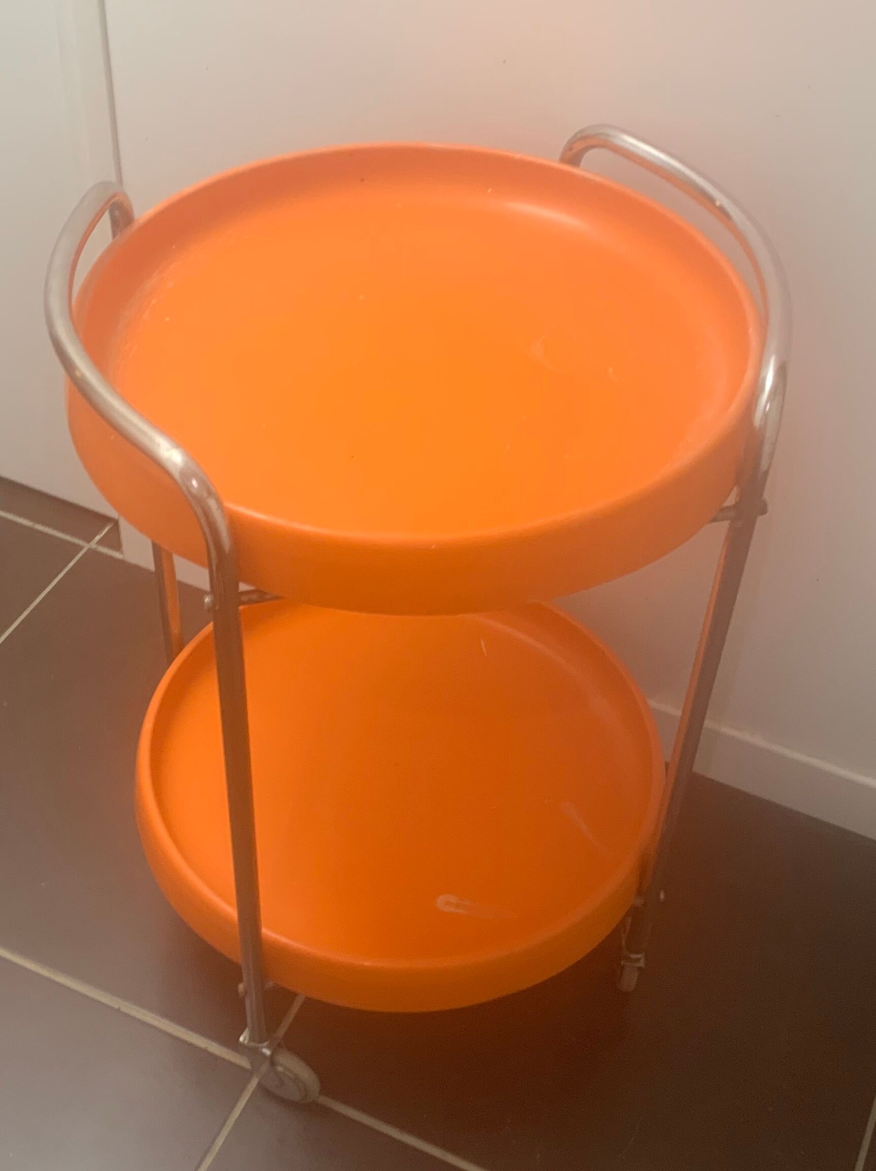 Duo de dessertes 70's