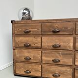 Very large craft furniture with 32 drawers