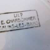 6 soup plates from Salins, Lily model