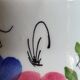 Vintage Ceramic Jug Hand-Painted, Flower Vase