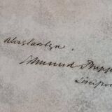 Large watercolor - Landscape dated 1887 by Edmund Phipps