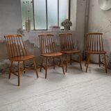 4 Scandinavian chairs Sweden Stolfabrik