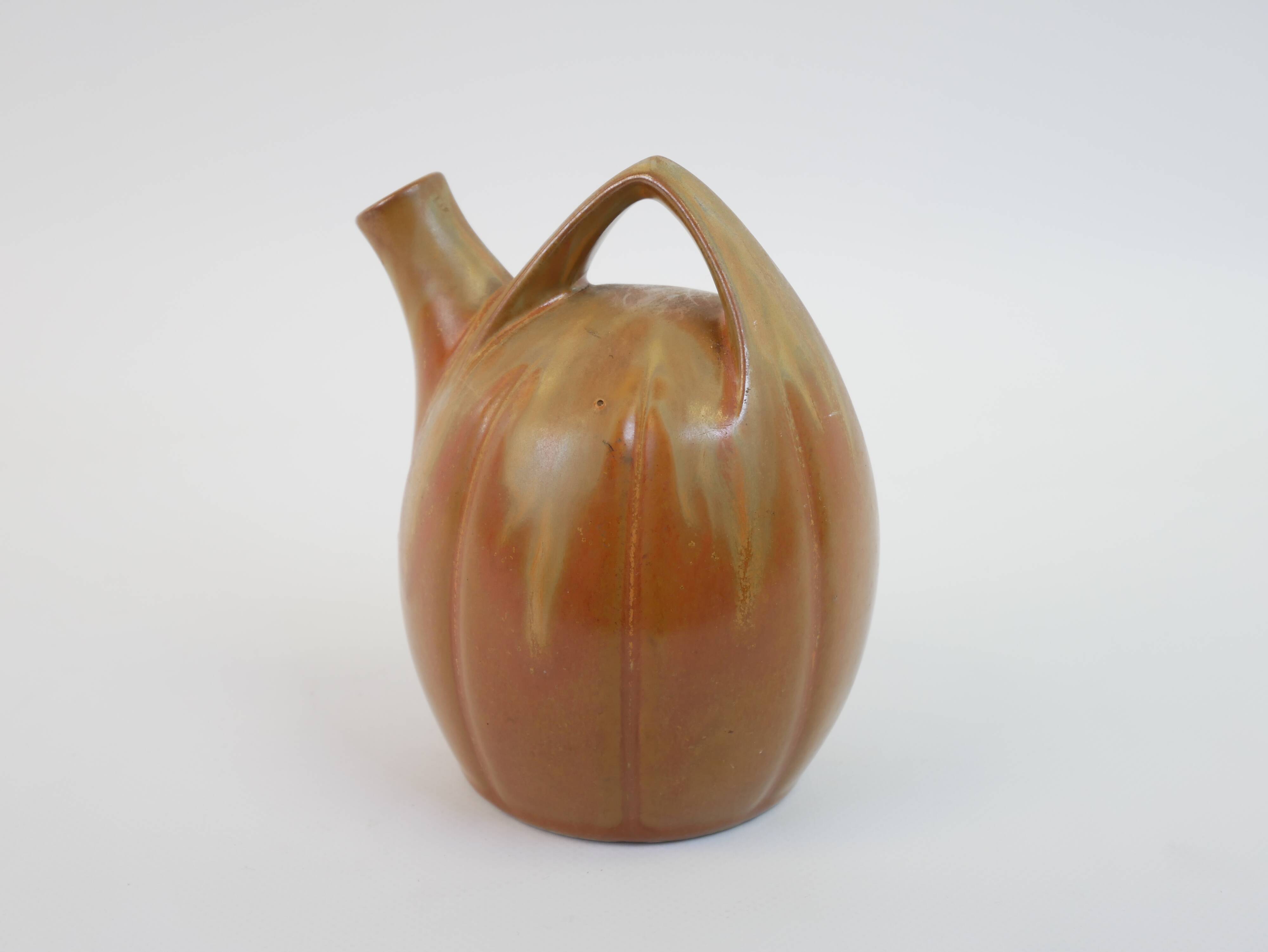 Small hazelnut jug from Denbac ceramics manufacturers