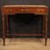 Italian inlaid table with marble top from 20th century