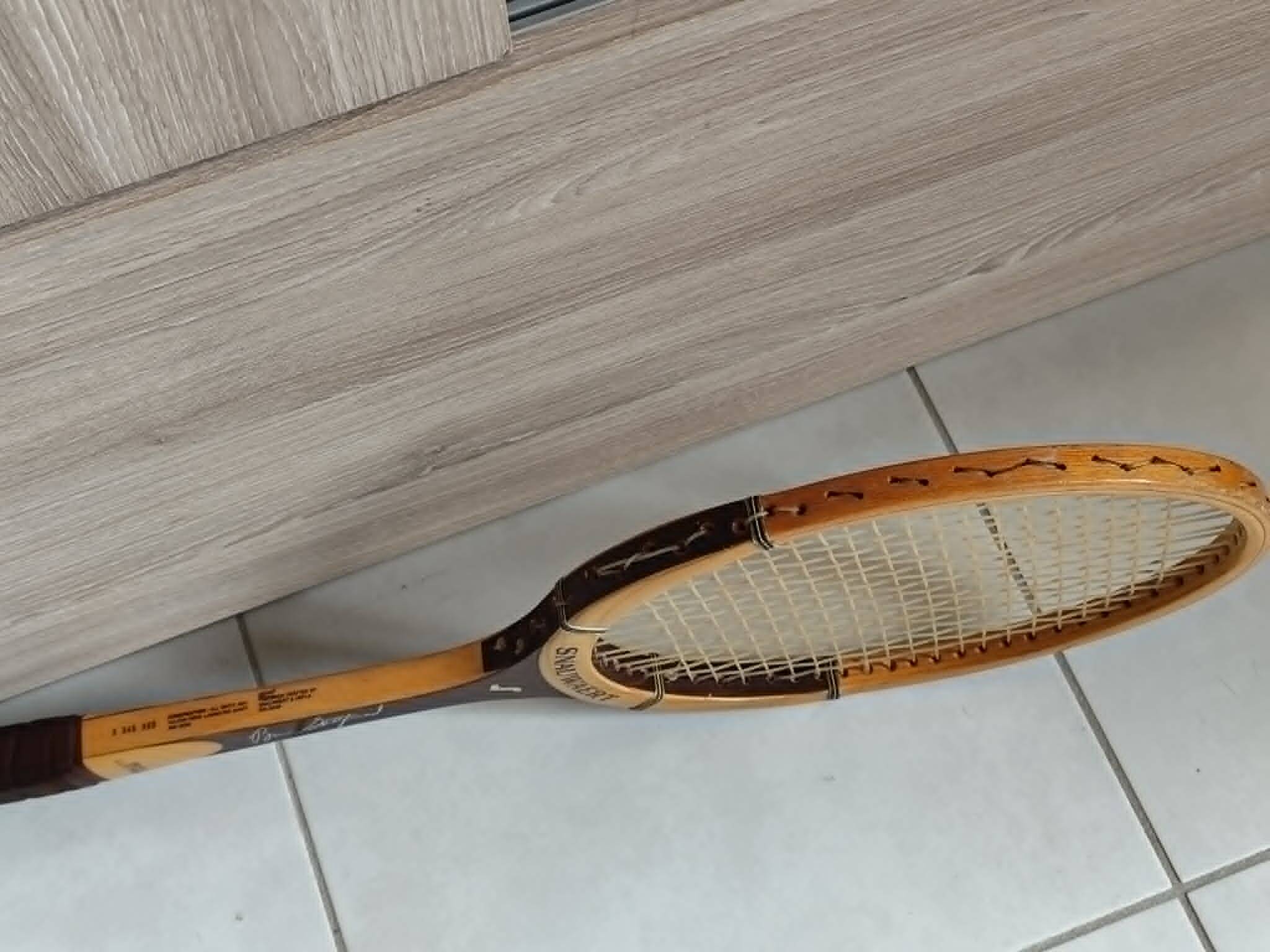 Raquette de tennis Snauwaert modèle Brian Gottfried