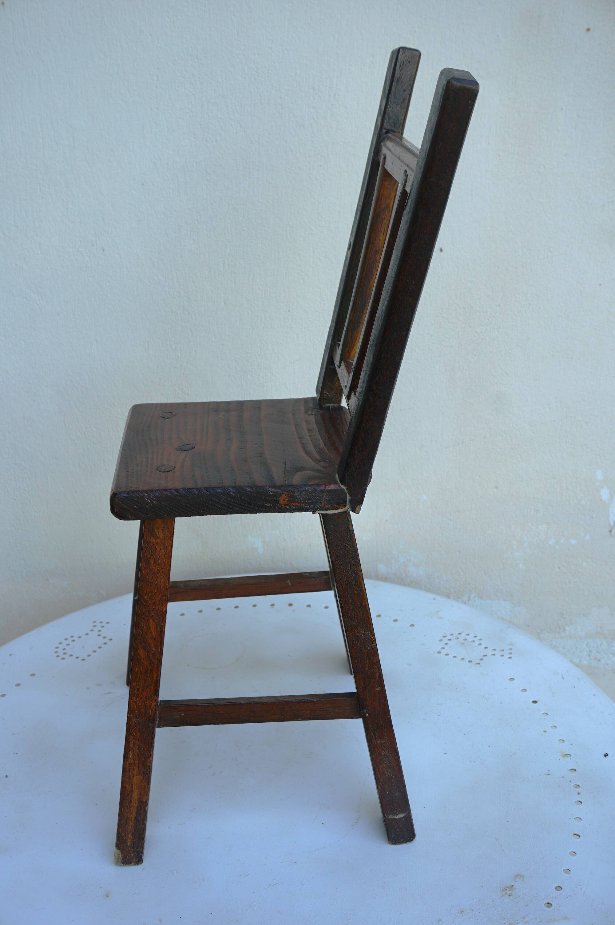 rustic children's chair