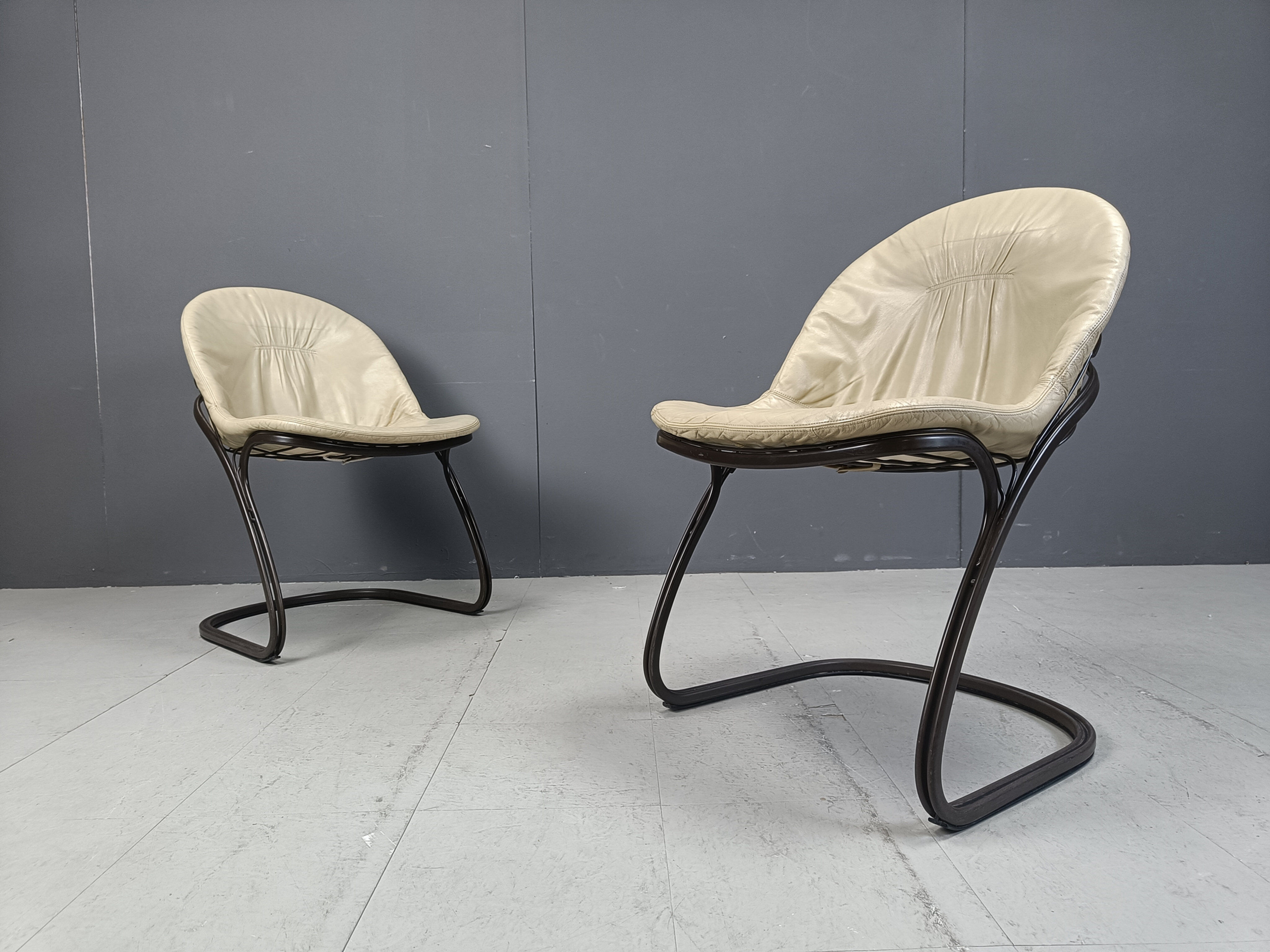 Vintage Pascale dining chairs by Gastone Rinaldi for Rima, 1970s