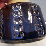 Ceramic table lamp by Maria Philippi (MP), for Søholm Denmark 1960s.