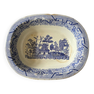 Belgian earthenware plate Boch La Louvière