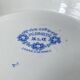 Old Sarreguemines earthenware dish