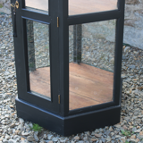 Old hexagonal showcase