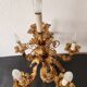 Antique gilded hand-forged hand-carved Florentine Louis XV, Italy