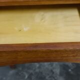 Vintage teak two legged table