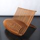 Τhe wood chair by Marc Newson, produced by Cappelini, Italy 1988.