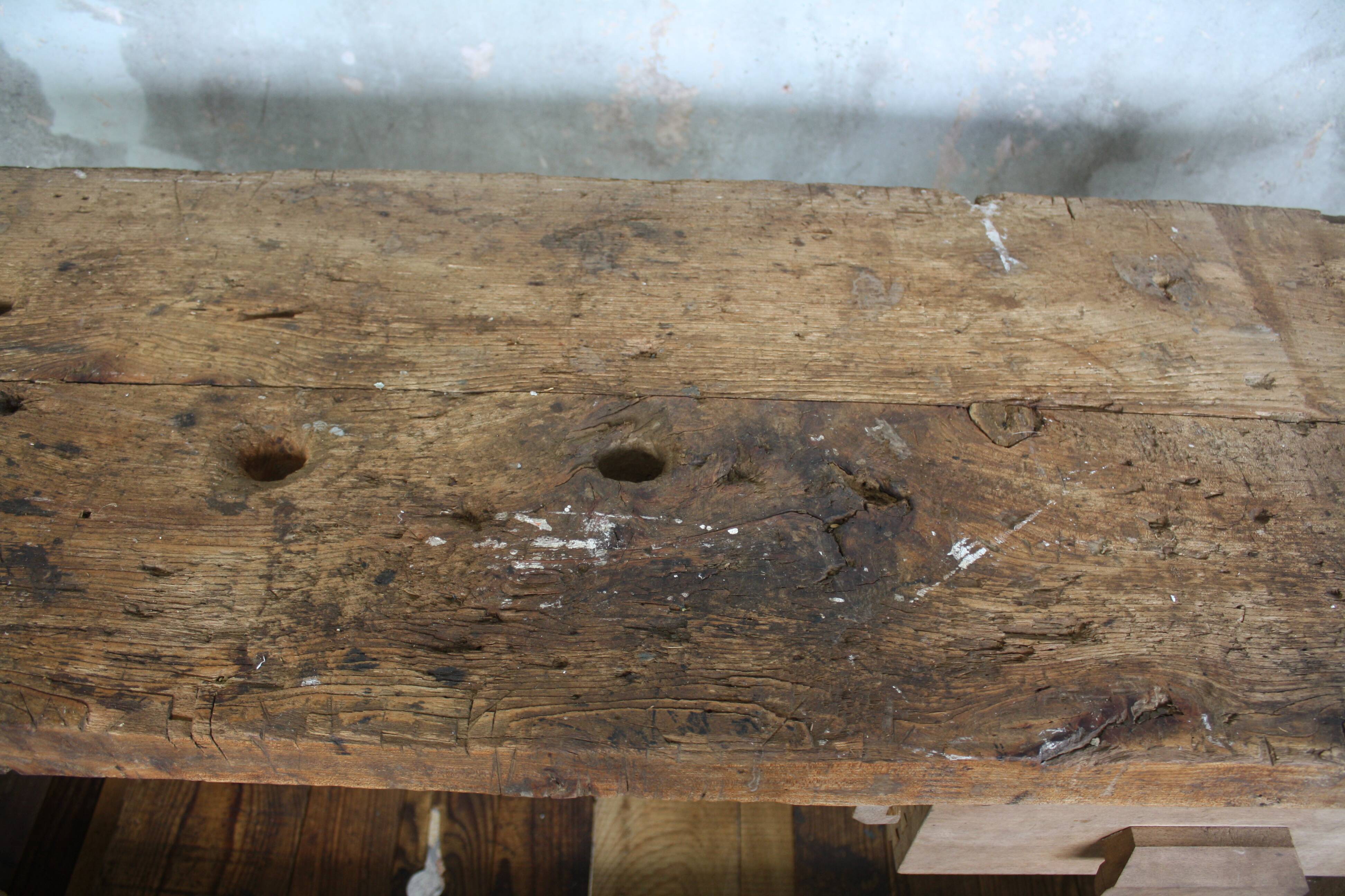 Established rough wood carpenter