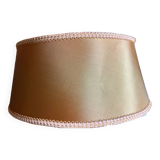 Vintage golden fabric lampshade