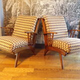 Pair of Scandinavian armchairs