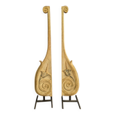 Pair of 18th century decorative motifs.