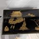 Asian chest of drawers in Chinese lacquer