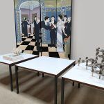 Vintage coffee tables side tables 1960 Spectrum style